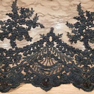 HAFT KODEROWY ZDOBIONY CEKINAMI - HK-2