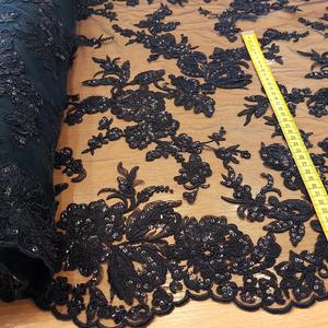 HAFT NA TIULU ZDOBIONY CEKINAMI - 56601