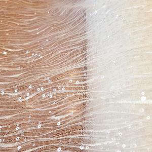 DELIKATNA KORONKA Z CEKINAMI