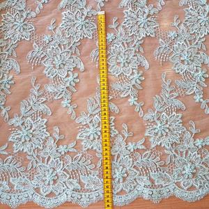 HAFT NA TIULU ZDOBIONY KORALIKAMI - 68101