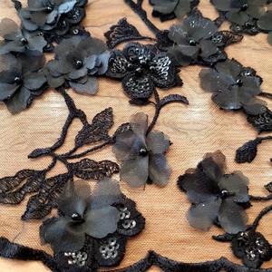 HAFT NA TIULU ZDOBIONY 3D