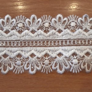 TAŚMA ZDOBIONA CEKINAMI