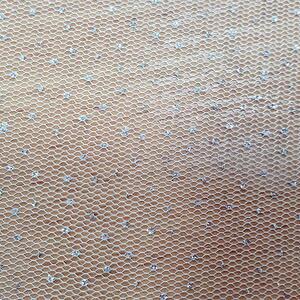 TIUL W SREBRNE KROPKI 