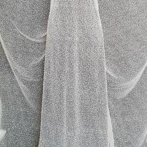 TIUL BROKAT ZDOBIONY 