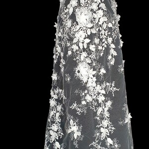 HAFT NA TIULU ZDOBIONY 3D - 525-3D