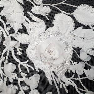 HAFT NA TIULU ZDOBIONY 3D