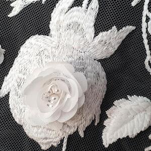 HAFT NA TIULU ZDOBIONY 3D