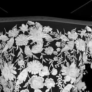 HAFT 3D NA TIULU ZDOBIONY