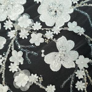 HAFT 3D NA TIULU ZDOBIONY