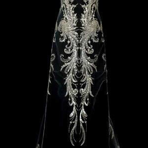 HAFT NA TIULU ZDOBIONY  - 3110