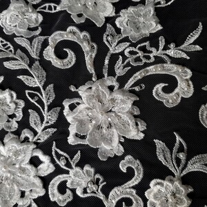 HAFT NA TIULU 3D ZDOBIONY