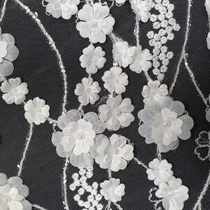 HAFT NA TIULU 3D ZDOBIONY