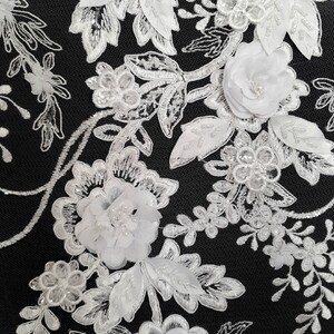 HAFT NA TIULU 3D ZDOBIONY