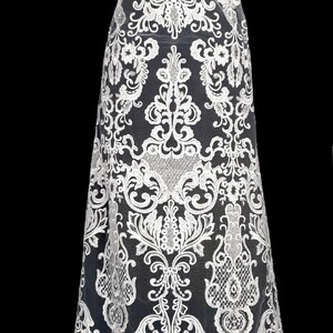 HAFT NA TIULU ZDOBIONY CEKINAMI - 101014MA 