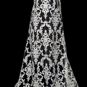 HAFT ZDOBIONY CEKINAMI - G-20 