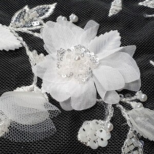 HAFT NA TIULU ZDOBIONY 3D