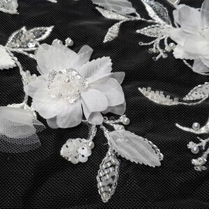 HAFT NA TIULU ZDOBIONY 3D