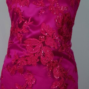 HAFT NA TIULU ZDOBIONY CEKINAMI