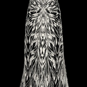 HAFT NA TIULU ZDOBIONY - 6604