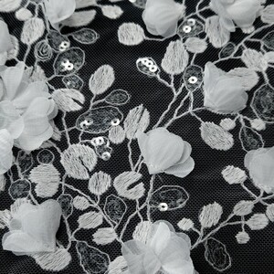 HAFT NA TIULU ZDOBIONY 3D