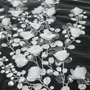 HAFT NA TIULU ZDOBIONY 3D