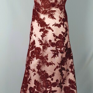 HAFT NA TIULU ZDOBIONY CEKINAMI - 56601