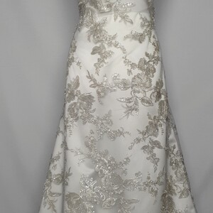 HAFT NA TIULU ZDOBIONY CEKINAMI - 56601