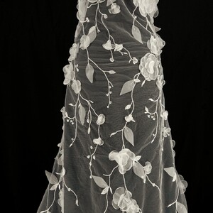 HAFT NA TIULU ZDOBIONY 3D - 1841-3D