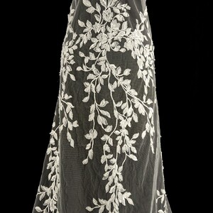 HAFT NA TIULU ZDOBIONY 3D - 8302-3D