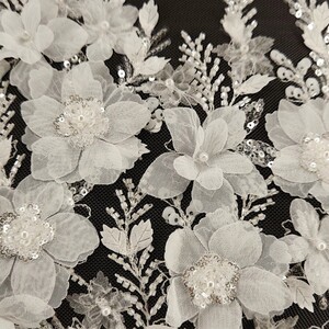 HAFT NA TIULU ZDOBIONY 3D