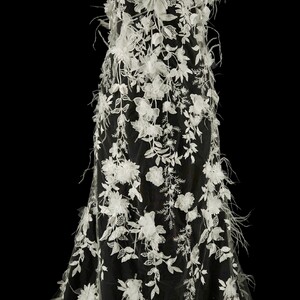 HAFT NA TIULU ZDOBIONY 3D - 2326-3D