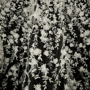 HAFT NA TIULU ZDOBIONY 3D