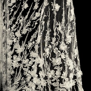 HAFT NA TIULU ZDOBIONY 3D