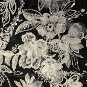 HAFT NA TIULU ZDOBIONY 3D