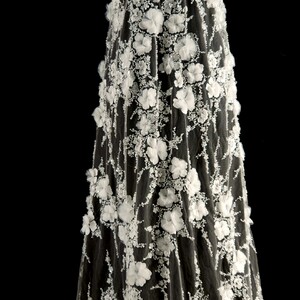 HAFT NA TIULU ZDOBIONY 3D - 5613