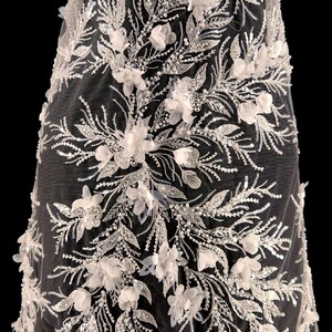 HAFT NA TIULU ZDOBIONY 3D