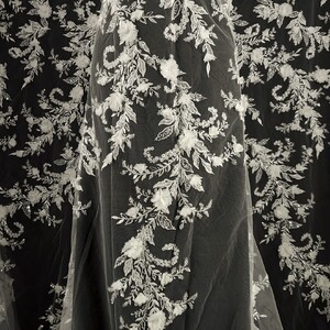 HAFT NA TIULU ZDOBIONY 3D