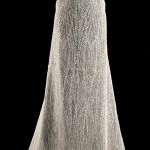 TIUL PLISOWANY HAFTOWANY - 5639