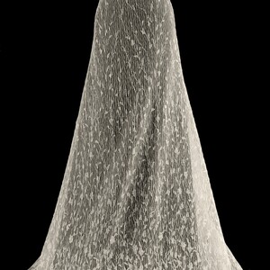 TIUL PLISOWANY HAFTOWANY - 5632