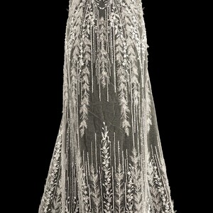 HAFT NA TIULU ZDOBIONY 3D - 8080-3D