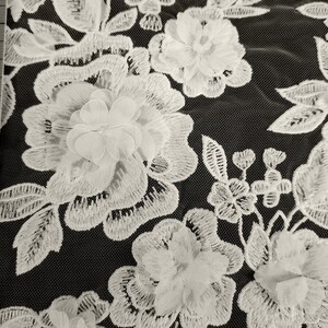 HAFT NA TIULU ZDOBIONY 3D