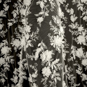 HAFT NA TIULU ZDOBIONY 3D