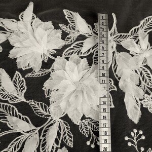 HAFT NA TIULU ZDOBIONY 3D