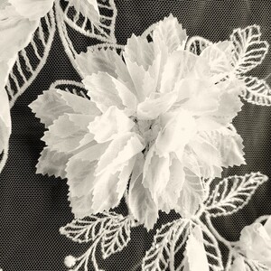 HAFT NA TIULU ZDOBIONY 3D