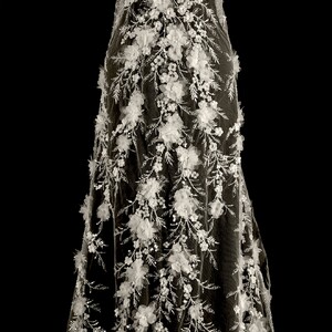 HAFT NA TIULU ZDOBIONY 3D - RYL728-3D