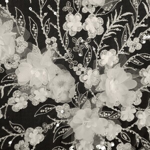 HAFT NA TIULU ZDOBIONY 3D