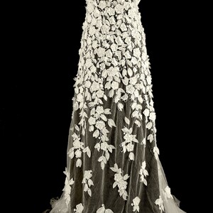 HAFT NA TIULU ZDOBIONY 3D - 1230-3D