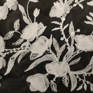 HAFT NA TIULU ZDOBIONY 3D