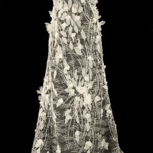 KORONKA FRANCUSKA ZDOBIONA 3D - RYL214-3D